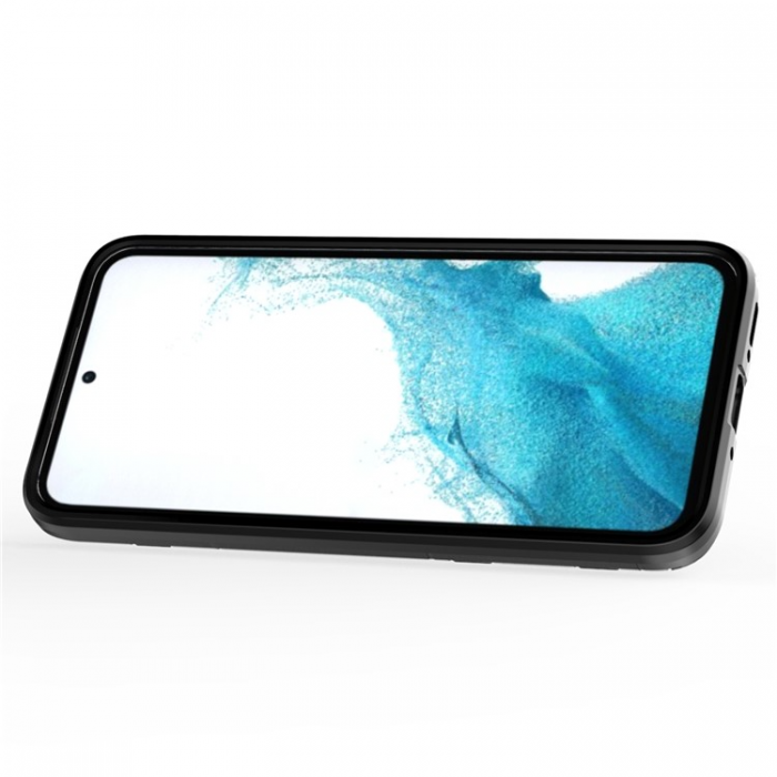 A-One Brand - Galaxy A54 5G Mobilskal Ringhllare Kickstand - Svart