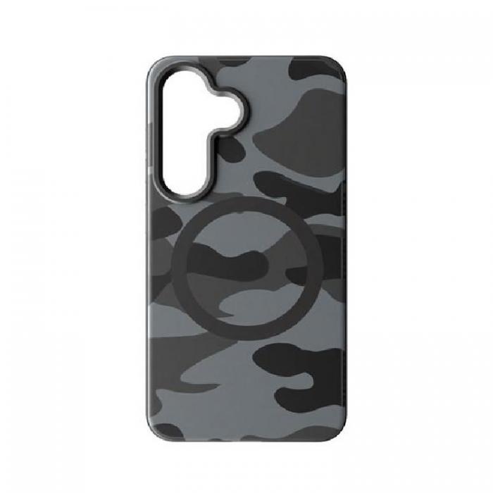 Forcell - Forcell Galaxy S25 Plus Mobilskal Magsafe Levels - Svart Camo