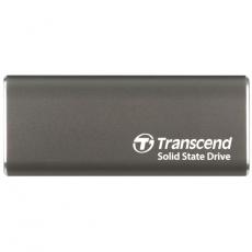 Transcend - Transcend Portabel Mini SSD USB-C 1TB - Aluminium