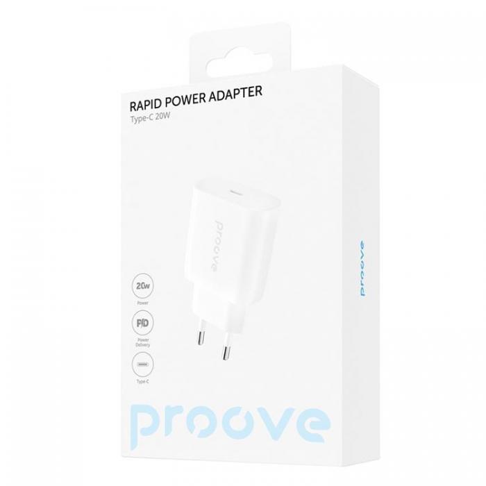 Proove - Proove Snabbladdare Rapid 20W - Vit