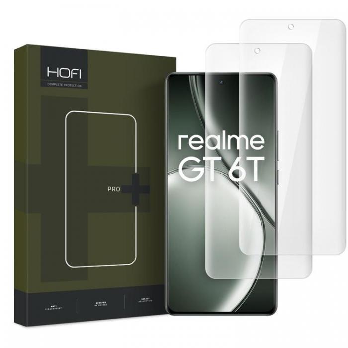 Hofi - [2-Pack] Hofi Realme GT 6 Hrdat glas Skrmskydd UV