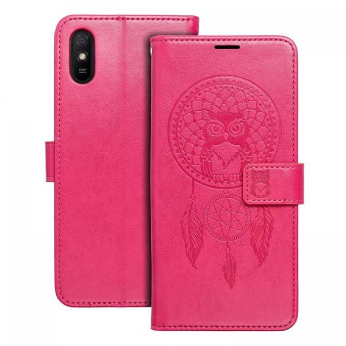 A-One Brand - Xiaomi Redmi 9AT/9A Plnboksfodral Mezzo - Magenta