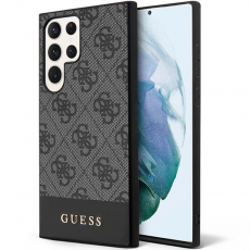 Guess - Guess Galaxy S24 Ultra Mobilskal Stripe Collection - Svart