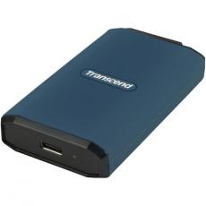 Transcend - Transcend Portabel Mini SSD USB-C 1TB - Marinblå