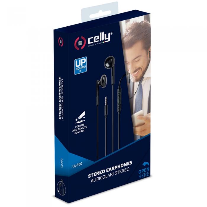 Celly - Celly UP300 Stereoheadset Svart