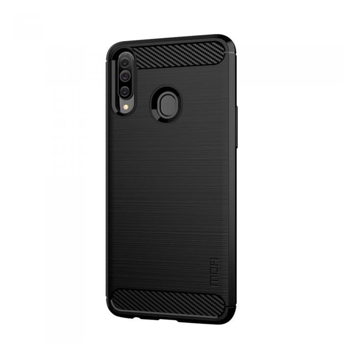 Mofi - MOFI Carbon Fiber Samsung Galaxy A20s - Svart