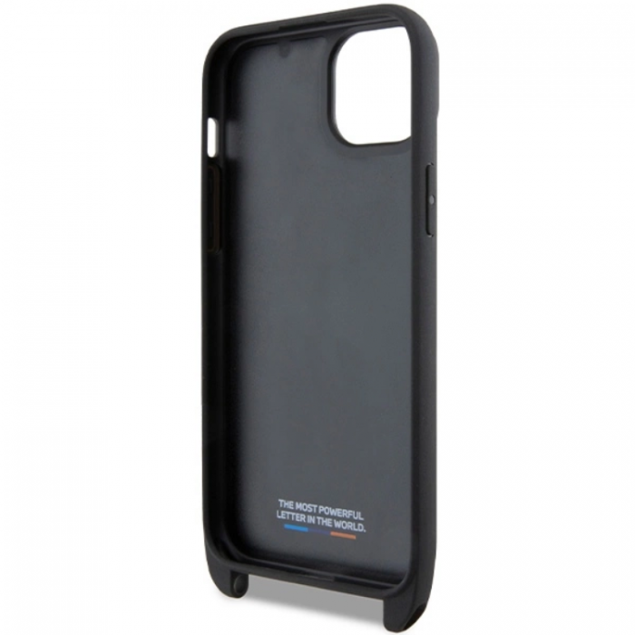 BMW - BMW iPhone 15/14 Plus Halsbandsskal M Edition Carbon Stripe