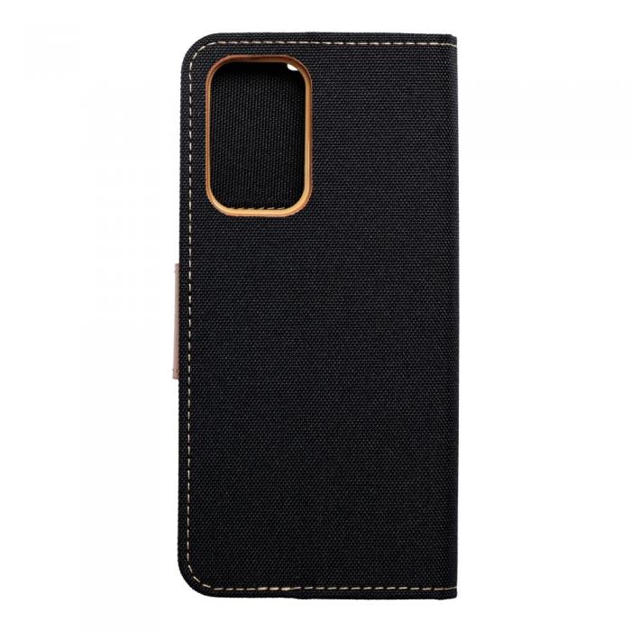 A-One Brand - Galaxy A53 5G Plnboksfodral Canvas Nylon - Svart