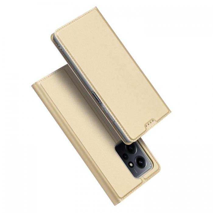 Dux Ducis - Dux Duxis Xiaomi Redmi Note 12 4G Plnboksfodral Skin Pro - Guld