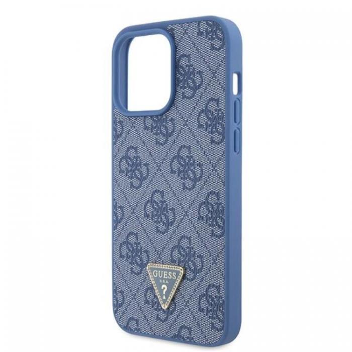 Guess - Guess iPhone 15 Pro Max Mobilskal Triangle Strass - Bl