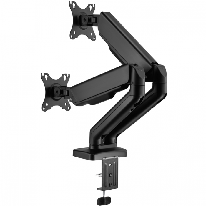 LogiLink - LogiLink Monitor arm dubbel med fjder 17