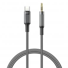 XO - XO Ljudkabel Jack 3.5 mm till USB-C 1m NB-R279B - Svart