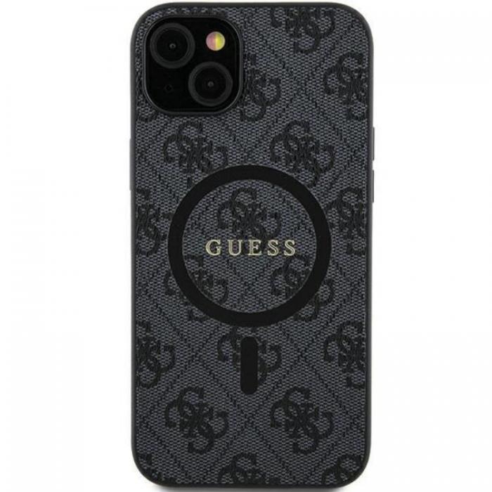 Guess - Guess Galaxy S24 Mobilskal Magsafe Collection Lder Metall Logo