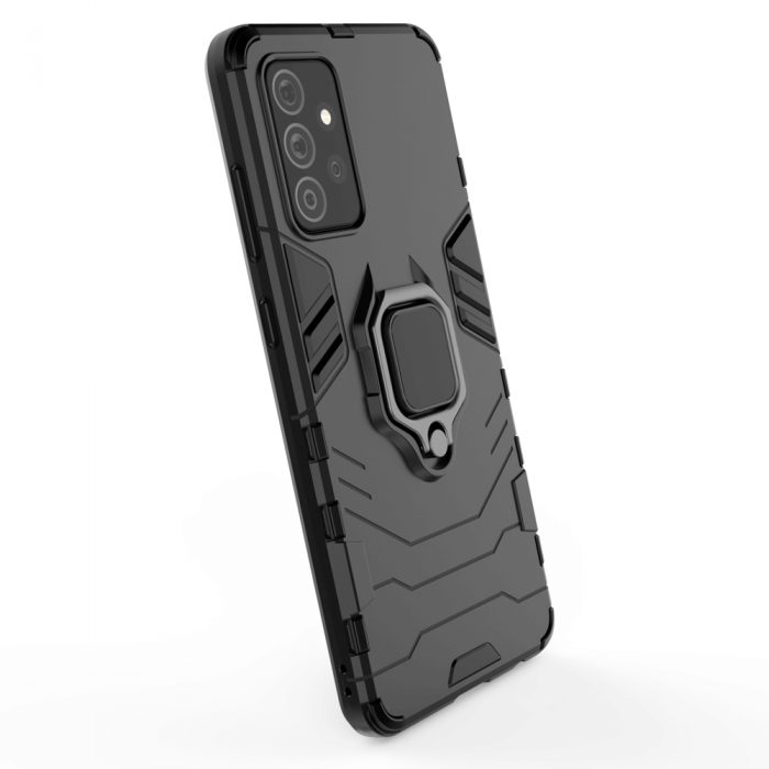 OEM - Rugged Kickstand Skal till Samsung Galaxy A72 4G - Svart