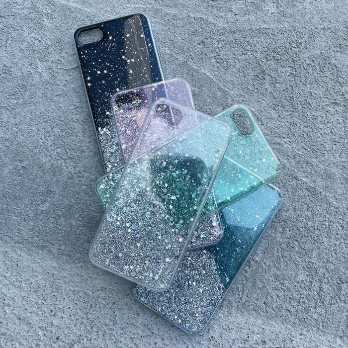 Wozinsky - Wozinsky Galaxy A72 4G/5G Skal Star Glitter - Svart