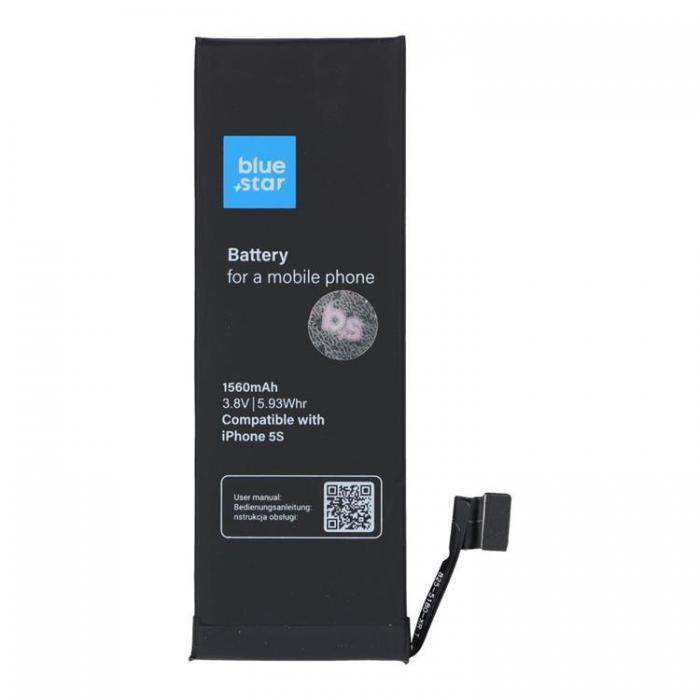 Blue Star - Blue Star iPhone 5S Batteri HQ 1560 mAh