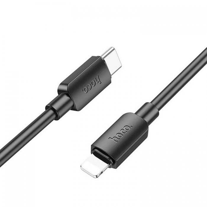 Hoco - HOCO USB-C Till Lightning 20W Kabel 1m PD 2.4A X96 - Svart