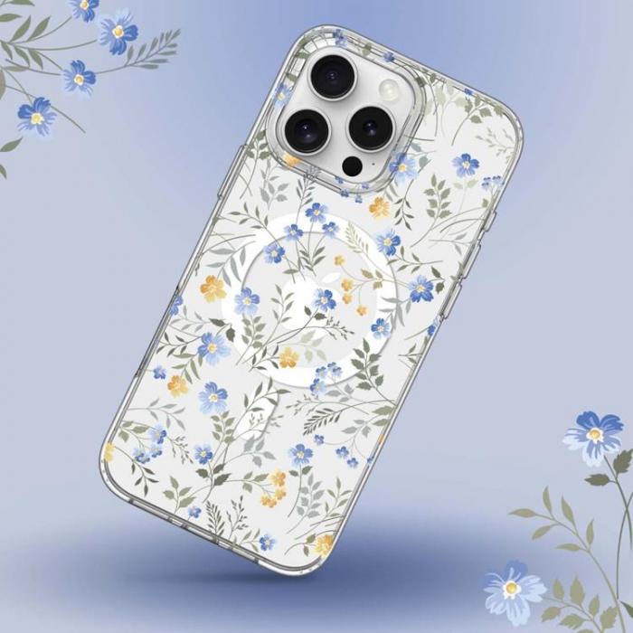 Tech-Protect - Tech-Protect iPhone 16 Pro Max Mobilskal Magsafe Magmood - Spring Flowers