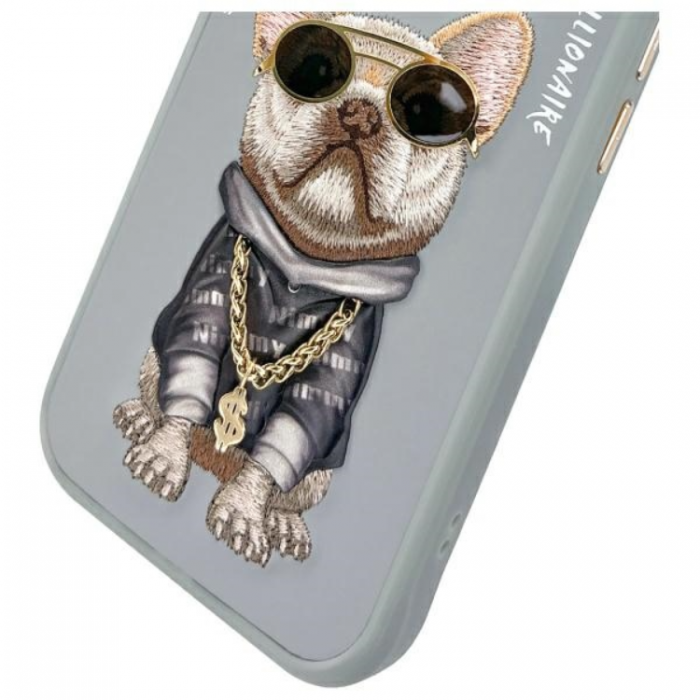 NIMMY - Nimmy iPhone 15 Mobilskal Glasses Cool Dog - Gr