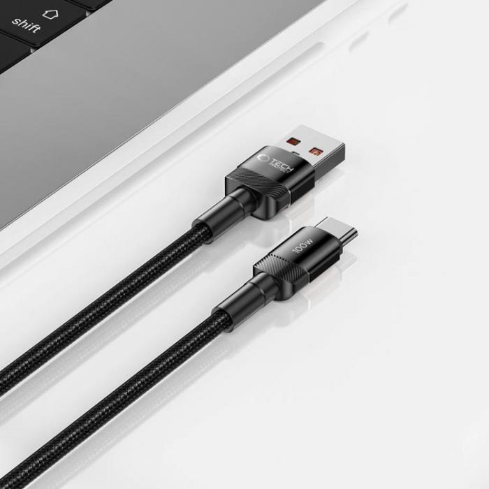 Tech-Protect - Tech-Protect USB-C till USB-A kabel 2m Ultraboost Evo - Svart