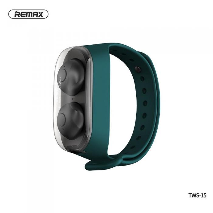 Remax - REMAX Trdls Stereo HrlurarTWS-15 - Grn