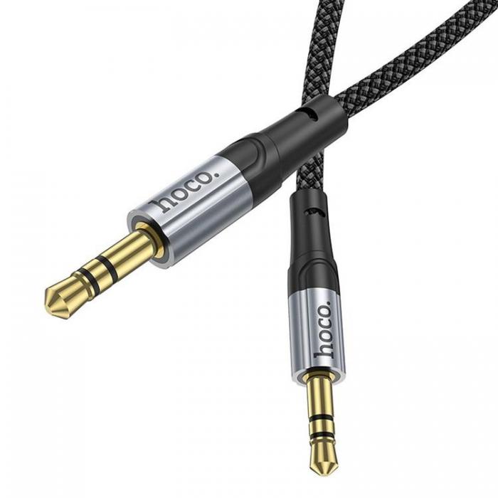 Hoco - Hoco Aux till Aux 3.5mm Kabel 1m (hane) UPA26 - Svart