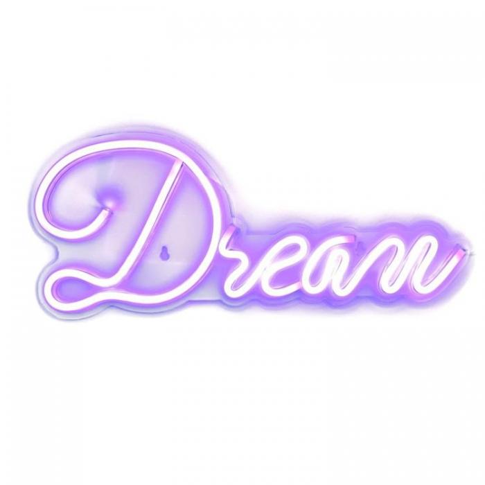 A-One Brand - Neon LED USB Dream Model 2 - Lila