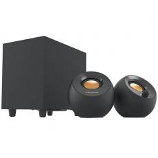 Creative - Creative Skrivbordshögtalare med Subwoofer Pebble Plus 2.1 - Svart