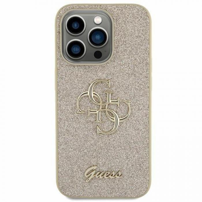 Guess - Guess Galaxy S23 FE Mobilskal Glitter Script Big 4G