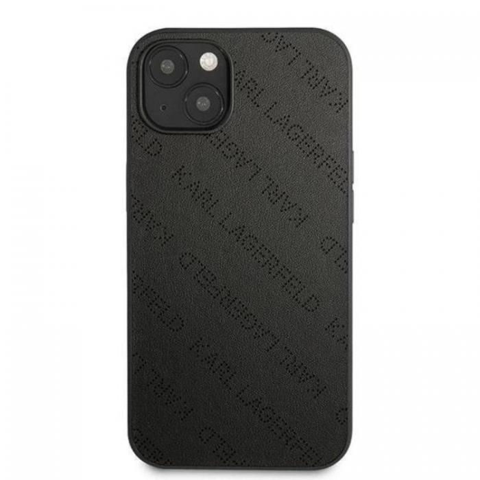 KARL LAGERFELD - Karl Lagerfeld iPhone 13 mini Skal Perforated Allover - Svart