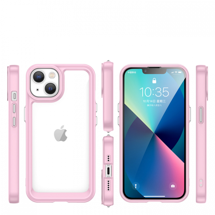 OEM - iPhone 14 Plus Skal Outer Space - Rosa