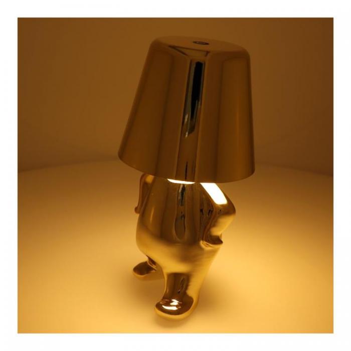 A-One Brand - Bordslampa Vid Sngen GOLD MAN Standing (model 1) MLTL