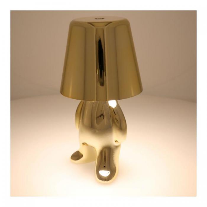 A-One Brand - Bordslampa Vid Sngen GOLD MAN Standing (model 8) MLTL