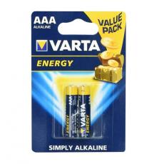 VARTA - Varta 2-st Alkaliskt Batteri R3 (AAA) Energy