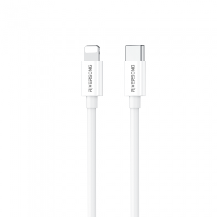 Riversong - Riversong USB-C till Lightning kabel 3A CL76 Lotus 1m