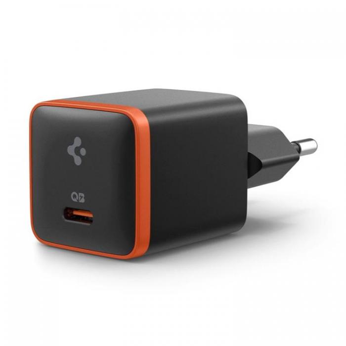 Spigen - Spigen Snabbladdare 30W EE301EU Arcstation Essential - Svart