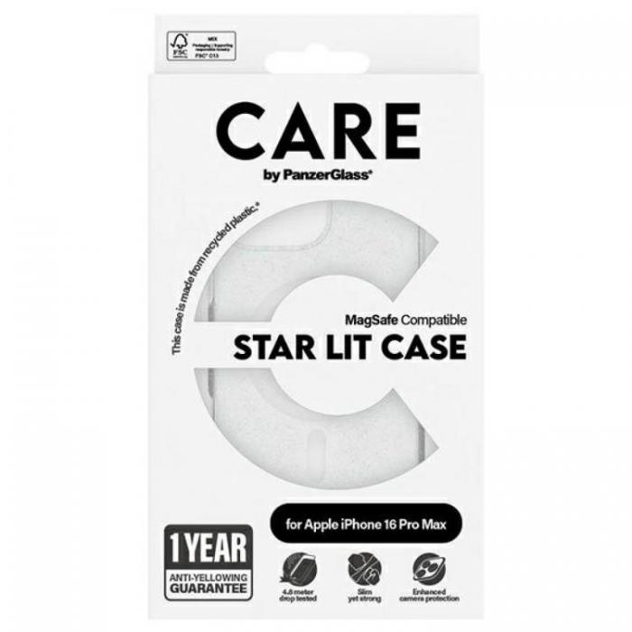 PanzerGlass - CARE By PanzerGlass iPhone 16 Pro Max Mobilskal MagSafe Star Lit