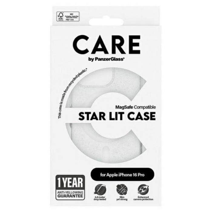 PanzerGlass - CARE By PanzerGlass iPhone 16 Pro Mobilskal MagSafe Star Lit