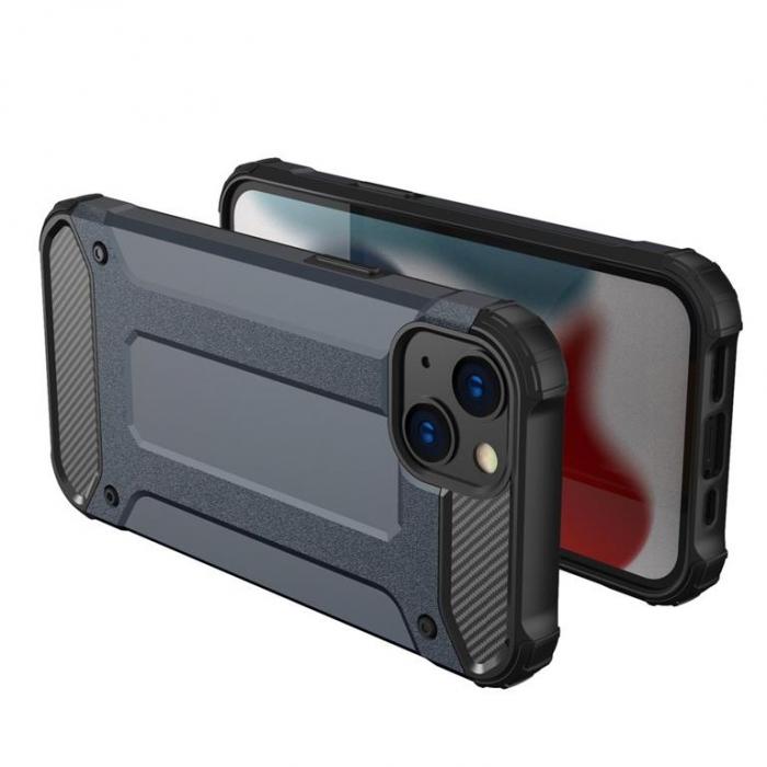 A-One Brand - iPhone 14 Plus Skal Hybrid Armor - Bl