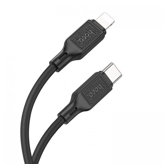 Hoco - Hoco USB-C Till Lightning 1m Kabel 20W X90 - Svart