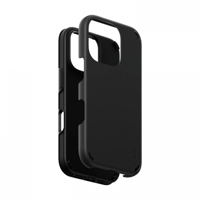 PanzerGlass - CARE By PanzerGlass iPhone 16 Pro Mobilskal Double Defense - Svart