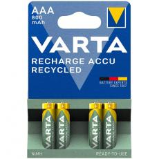 VARTA - Varta 4-pack Recycle Laddningsbart batteri AA 800 mAh