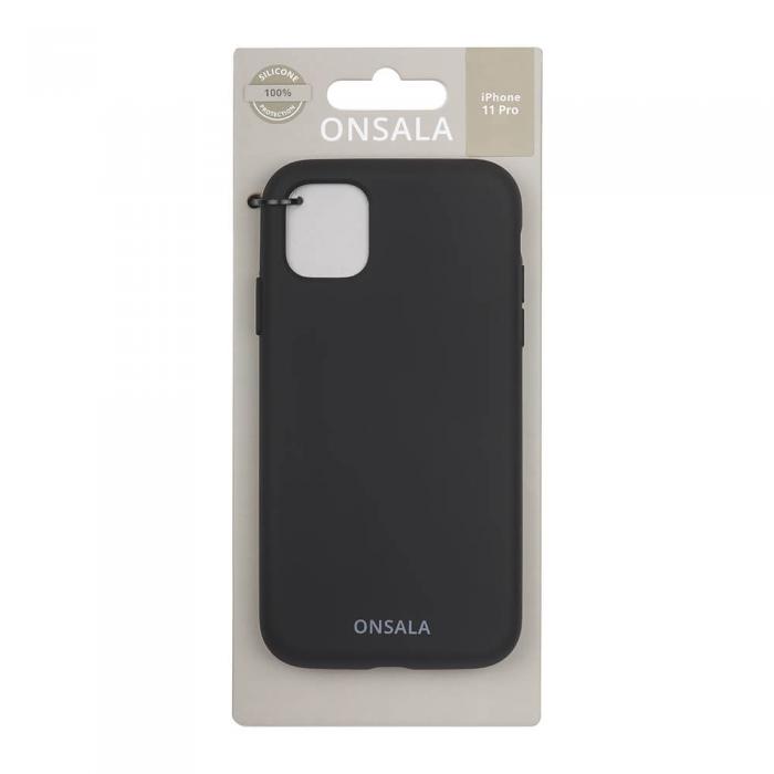 Onsala - ONSALA Mobilskal Silikon Black iPhone 11 Pro