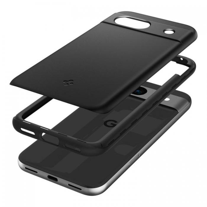 Spigen - Spigen Google Pixel 8A Mobilskal Thin Fit - Svart