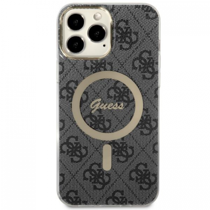 Guess - Guess iPhone 13 Pro Max Mobilskal MagSafe - Svart