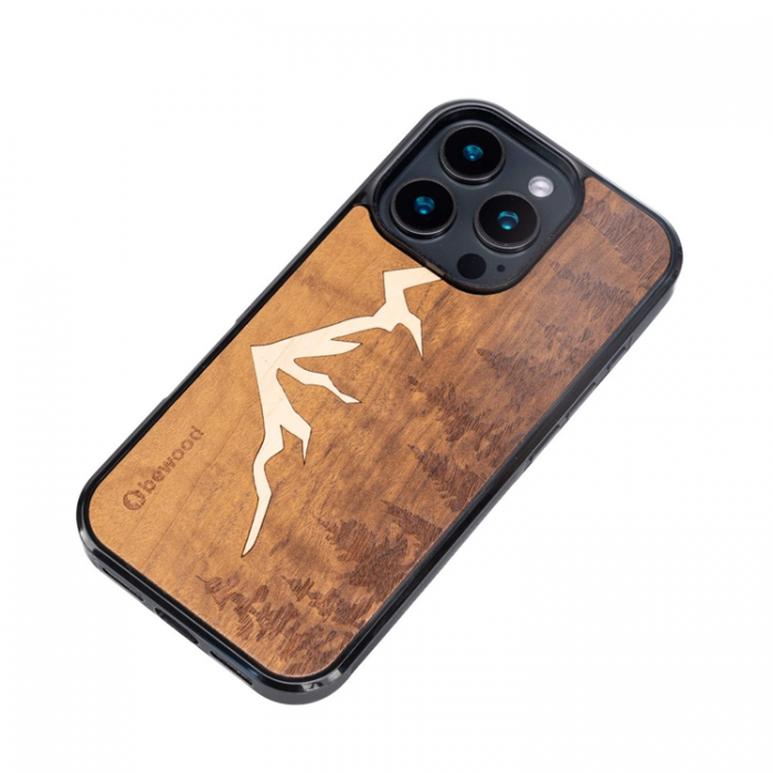 Bewood - Bewood iPhone 16 Pro Max Mobilskal Mountains Imbuia