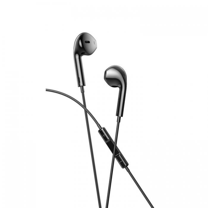 XO - XO In-Ear Trdbundna Hrlurar USB-C EP72 - Svart