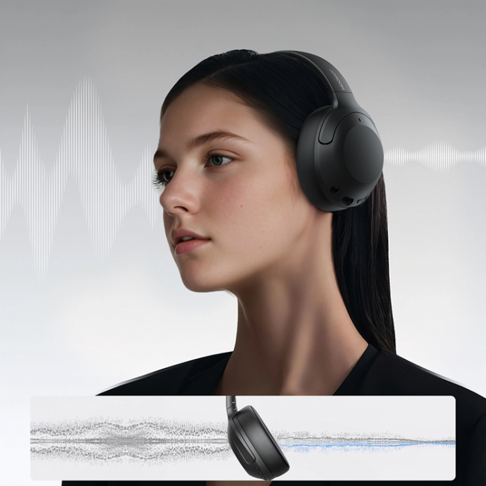 Joyroom - Joyroom Over-Ear Hrlurar Trdlsa ANC Bluetooth - Svart