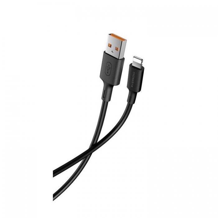 Riversong - Riversong USB-C/Lightning Kabel 1m 2.4A Zeta CL118 - Svart