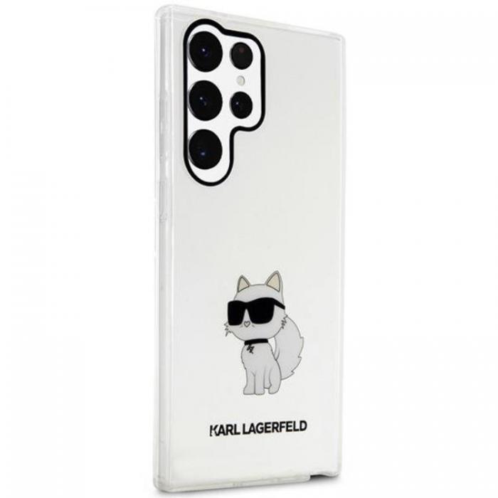 KARL LAGERFELD - Karl Lagerfeld Galaxy S23 Ultra Mobilskal Ikonik Choupette - Clear